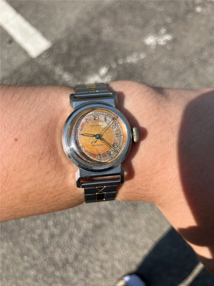 오버홀 완료) 1930~40년대 빈티지 movado 수동 시계 판매합니다 이미지