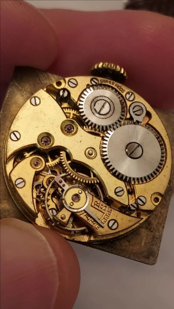 오버홀 완료) 빈티지 goldsmith & silversmiths 수동 은 시계 판매합니다 이미지