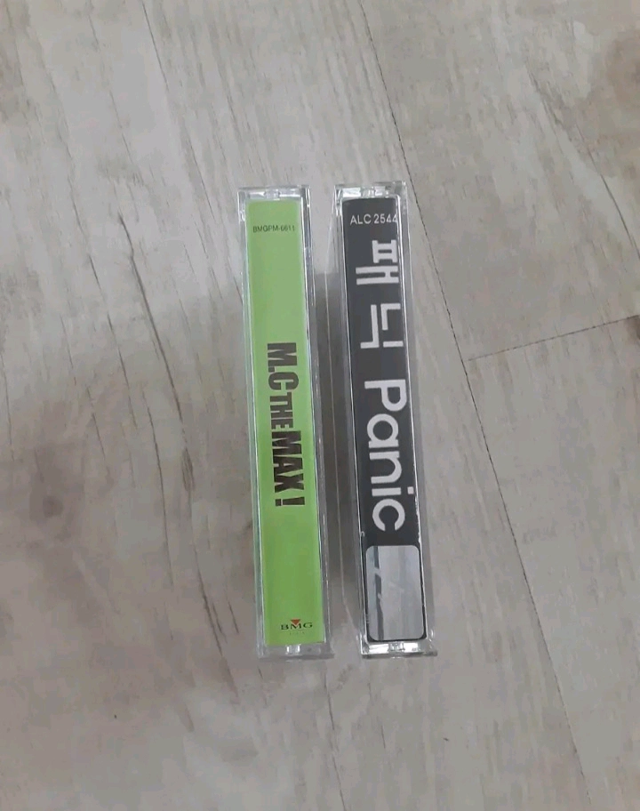 MC THE MAX! & PANIC 카세트테이프 2개 일괄판매 이미지
