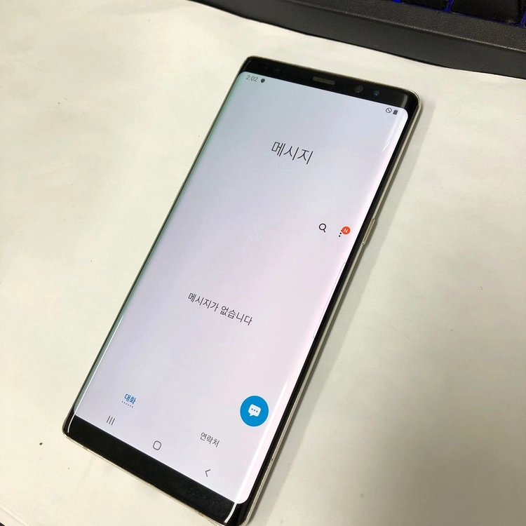 갤럭시노트8 64GB 골드 U+ 중고폰 기능정상 214589 이미지