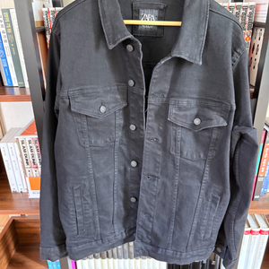 ZARA 데님 자켓 XL (그레이/블랙) 일괄 이미지