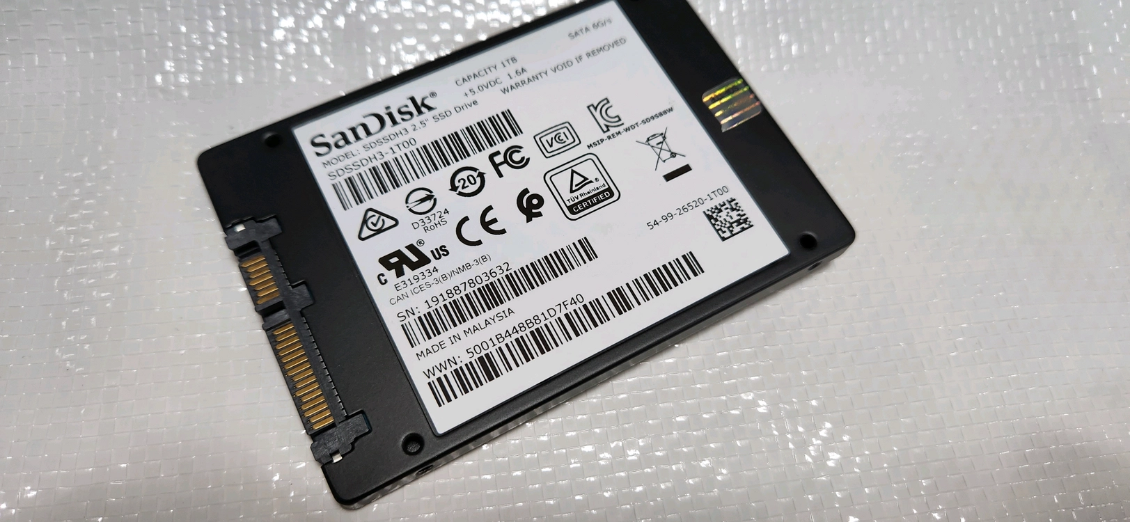 sand 울트라 ssd 1테라 신품급 ssd 1tb 이미지