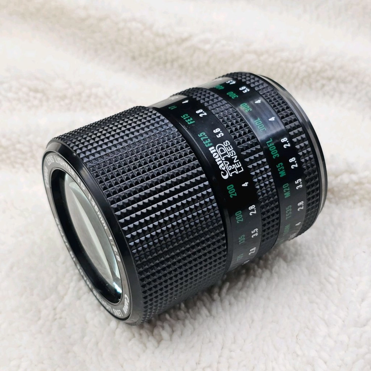 캐논 FD 135mm 렌즈형 가스 라이터 루페 겸용 필름카메라 필카 이미지