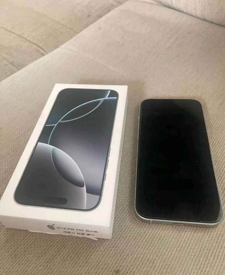 애플 아이폰 16 프로맥스 256GB 화이트 애케플 이미지