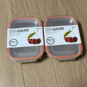 키친플라워 직사각 1호 밀폐용기 310 ml 이미지