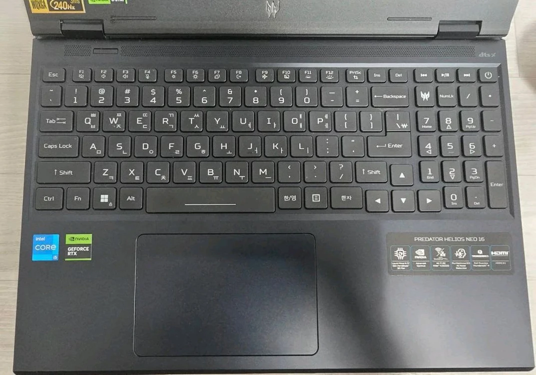 에이서 프레데터 헬리오스 Neo 16 게이밍 노트북 RTX 4060 이미지