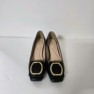 240)닥스여성 구두 스퀘어 원포인트 펌프스 5cm 이미지