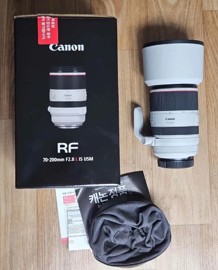 캐논 망원 줌렌즈 RF 70-200mm F2.8 L IS USM 이미지