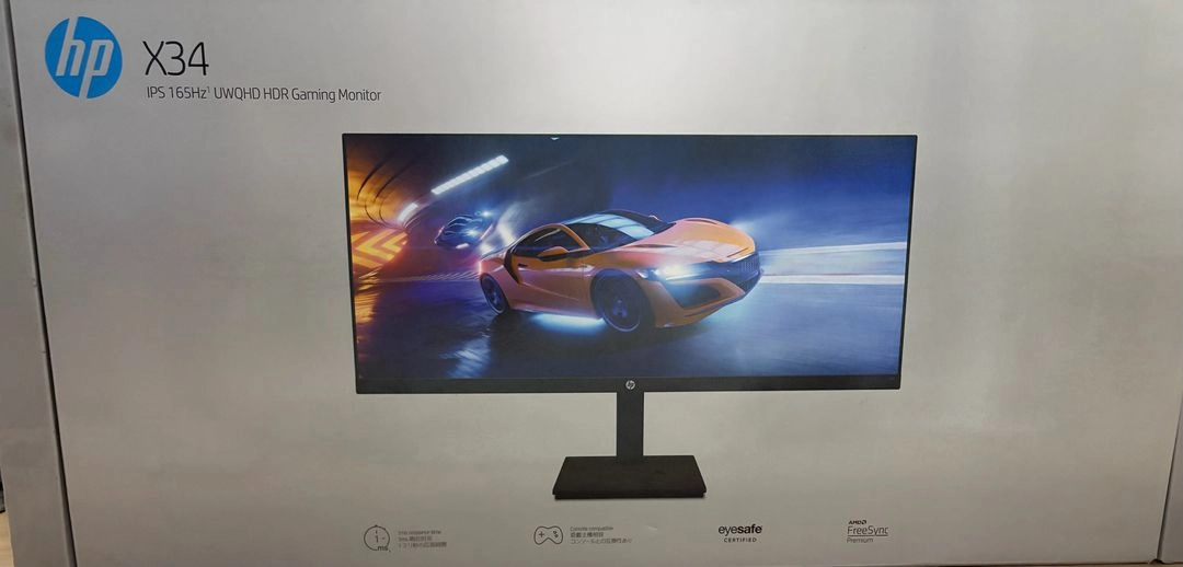 HP X34 ips 165hz모니터 팝니다. 이미지