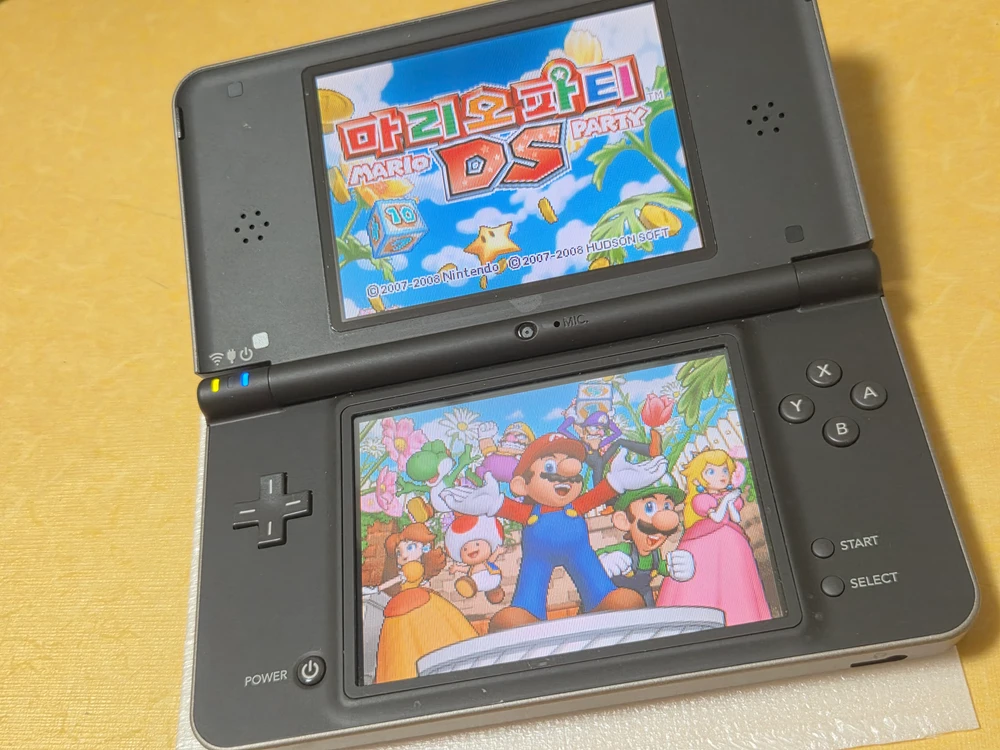 할인가능) 미품급 dsi ll dsill 닌텐도 다크블랙 게임보이 dslite 레트로랜 이미지