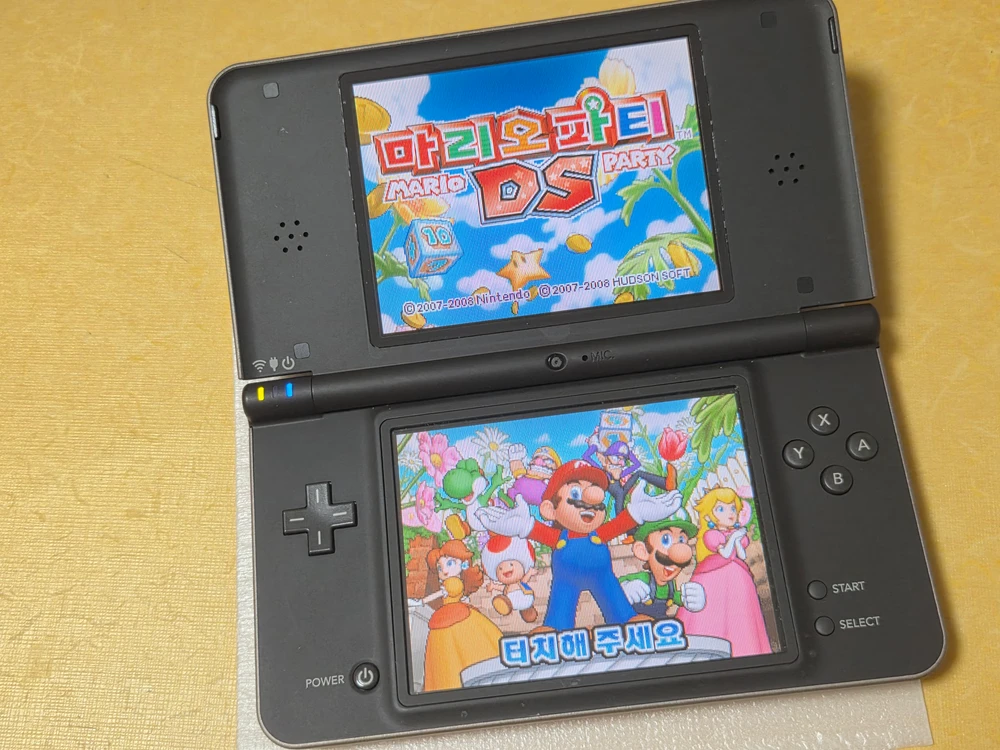 할인가능) 미품급 dsi ll dsill 닌텐도 다크블랙 게임보이 dslite 레트로랜 이미지