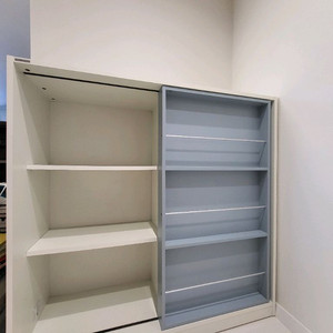 리바트 마카롱 슬라이딩 책장 1200 이미지