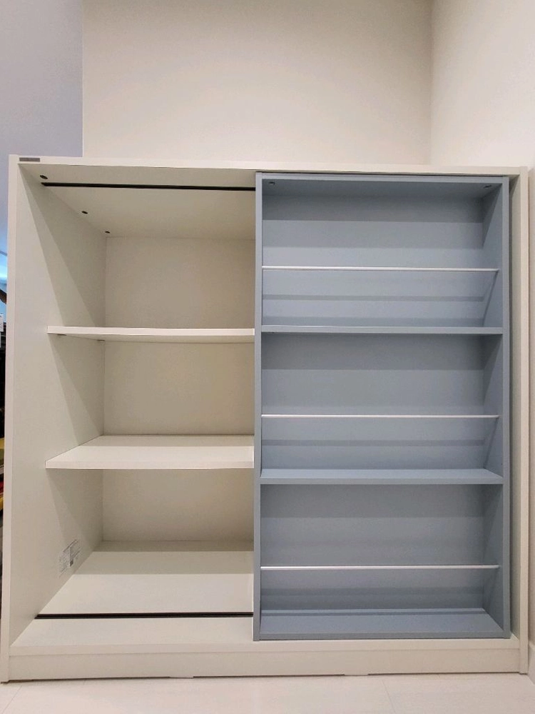 리바트 마카롱 슬라이딩 책장 1200 이미지