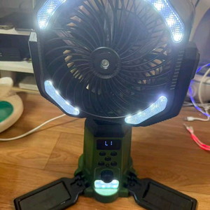 LED 조명 선풍기 이미지