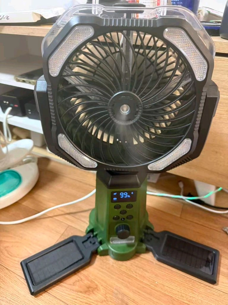 LED 조명 선풍기 이미지