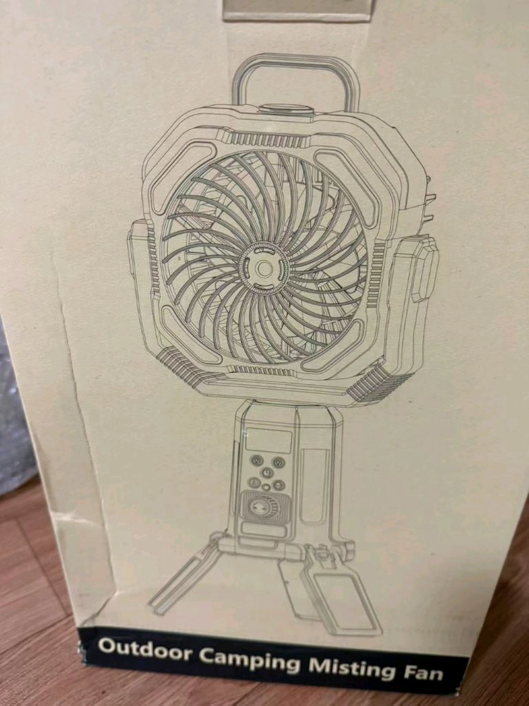 LED 조명 선풍기 이미지