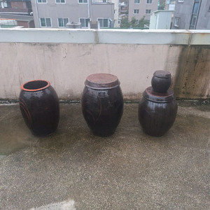 3개,국산제레식항아리옹기장독3개세트,구입어려운상품구입주문문의,신체불편한증상각종상담, 이미지
