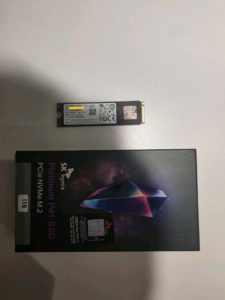 SK하이닉스 P41 1TB(1테라) M.2 NVMe SSD 이미지