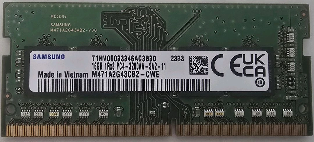 삼성 노트북램 DDR4-3200,2400 16G 팝니다. - 안심되는 중고거래