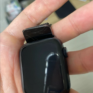 배터리성능100%,셀룰러) 애플워치 se2 44mm 미드나이트 이미지