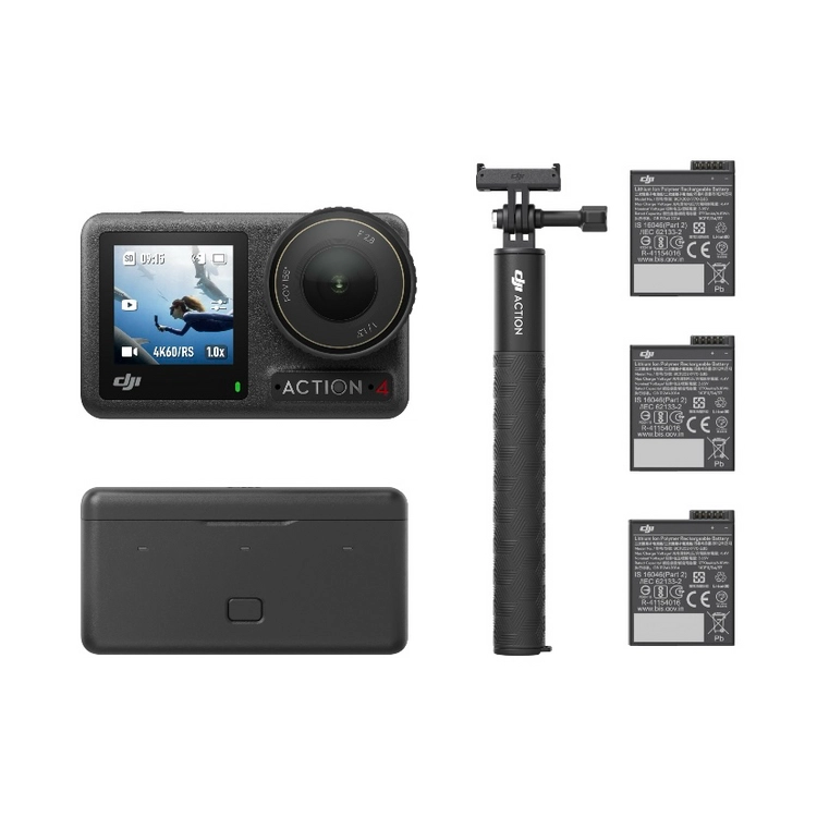 DJI Osmo Action 4 어드벤처 콤보 오즈모 액션캠, 삼성 SD 카드 이미지