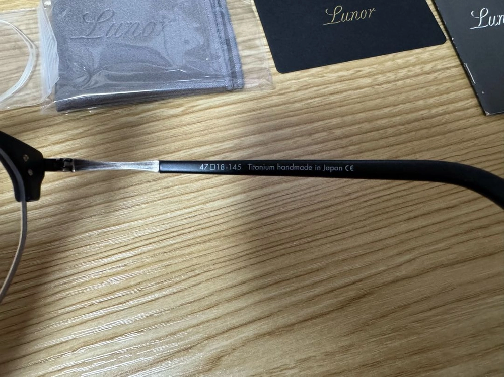 르노 Lunor C1 Mod.02 AS 47size 안경 이미지