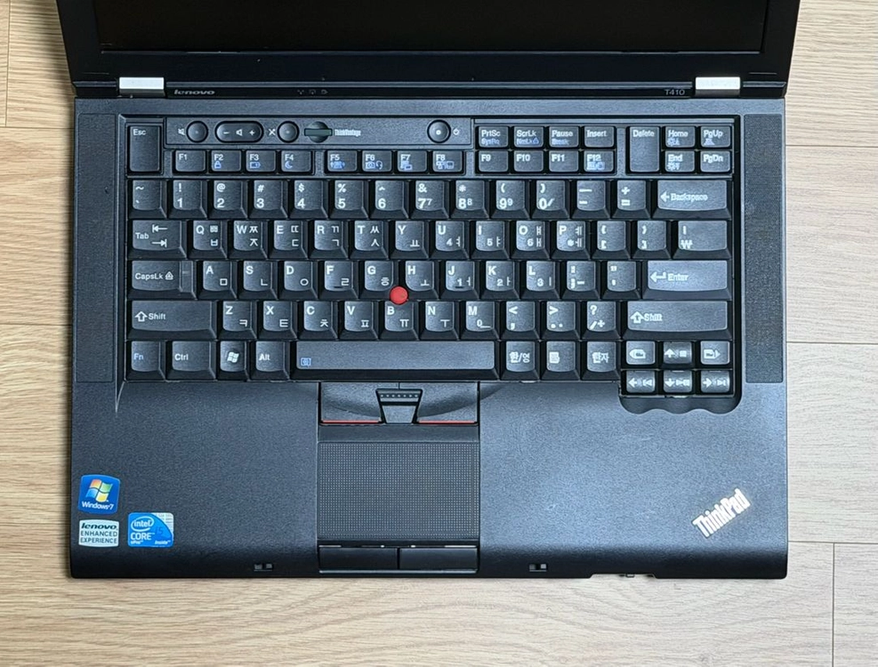 레노버 씽크패드 T410 클래식 레트로 노트북 - Lenovo ThinkPad 이미지