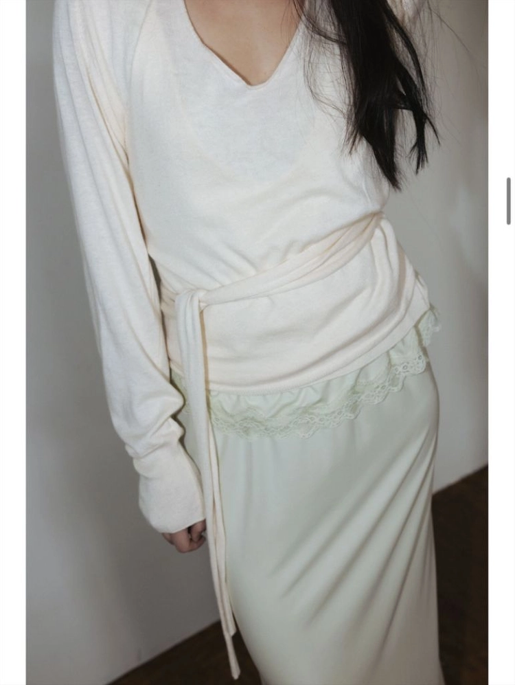 모노하 monoha 코튼 홀터탑 cotton halter top 아이보리 이미지