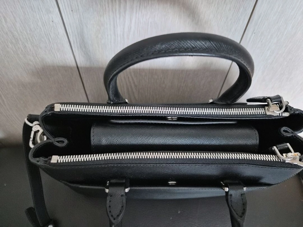 MCM 정품 사피아노 토트백 블랙 판매 이미지