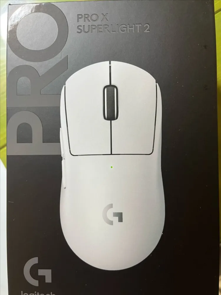 로지텍 G PRO X SUPERLIGHT 2 게이밍 마우스 화이트 이미지