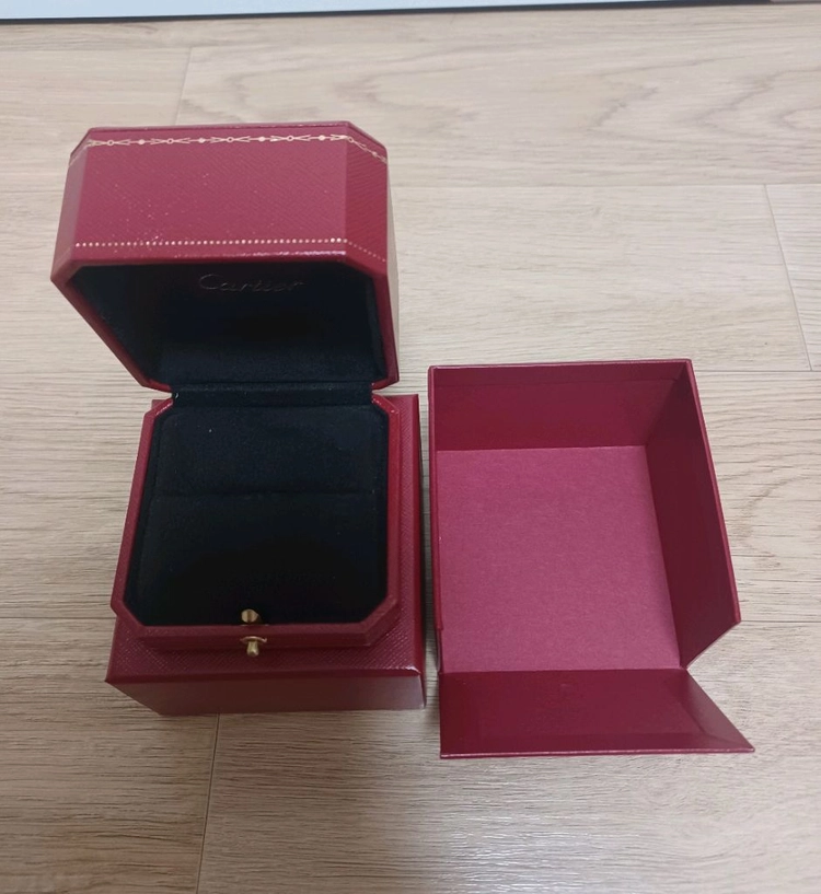 까르띠에 반지 케이스.상자 이미지
