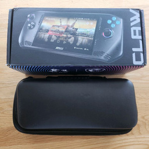 MSI 클로 Claw A1M u5 UMPC 풀박스, 하드케이스 팝니다 이미지