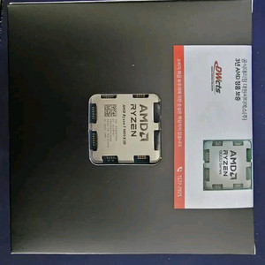 AMD 라이젠9800X3D 미개봉 이미지