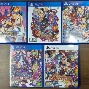 PS4 PS5 마계전기 디스가이아 리파인, 4, 5, 6, 7 일괄 이미지