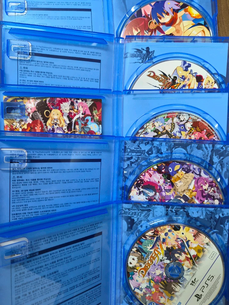 PS4 PS5 마계전기 디스가이아 리파인, 4, 5, 6, 7 일괄 이미지