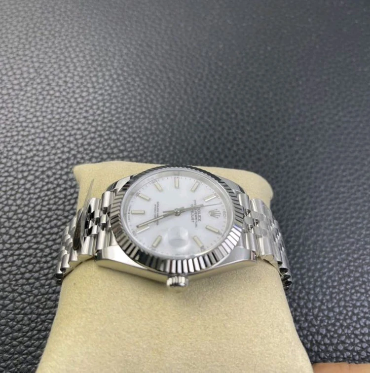 롤렉스 데이저스트 화이트 다이얼 바인덱스 SS 쥬빌레 36, 41MM 이미지
