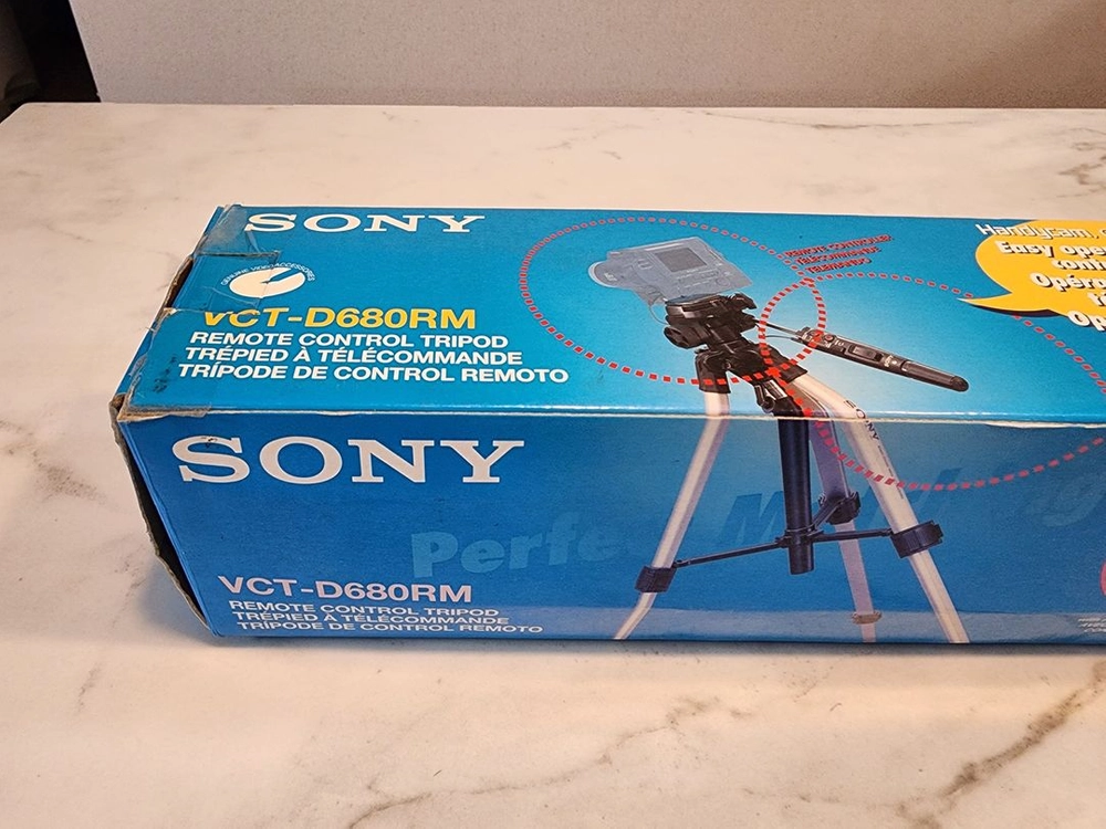 [삼각대] 소니 SONY 최고급 프리미엄 삼각대 VCT-D680RM (새제품 풀세트) 이미지