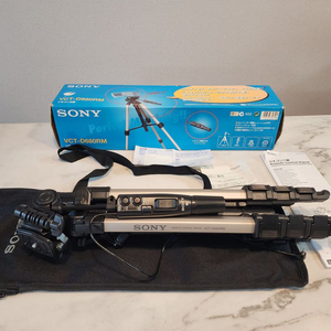 [삼각대] 소니 SONY 최고급 프리미엄 삼각대 VCT-D680RM (새제품 풀세트) 이미지