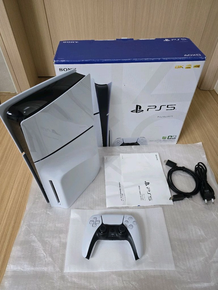 (펌웨어 8.0)PS5 슬림 디스크에디션 A급 판매 이미지