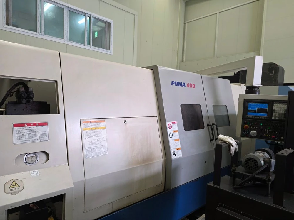 두산인프라코어 15인치 CNC선반 PUMA-400 (Vision-380) 판매합니다. - 안심되는 중고거래