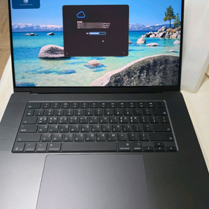 맥북 프로 16인치 M5 max 풀칩48g 2TB 사이클5 애플케어 새제품급 풀박스 이미지