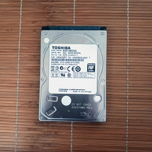 노트북 2.5인치 500GB 하드디스크 이미지