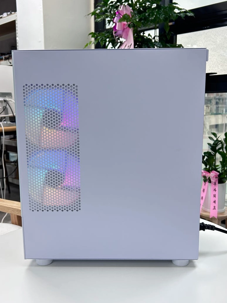 i5-6600+GTX960+16GB+SSD240GB 화이트 PC 데스크탑 컴퓨터 이미지