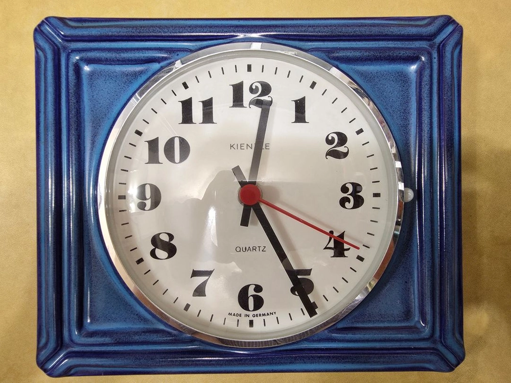 [ONE] 70s 킨즐 KIENZLE 벽시계 이미지