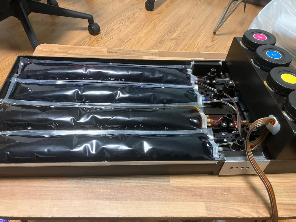 hp8600 무한개조프린터 혼색 이미지