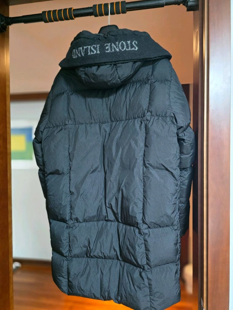 스톤아일랜드 크링클랩스 롱패딩 이미지