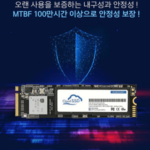 [판매] 한창코퍼레이션 Cloud M.2 NVMe 2280 SSD 256GB 이미지