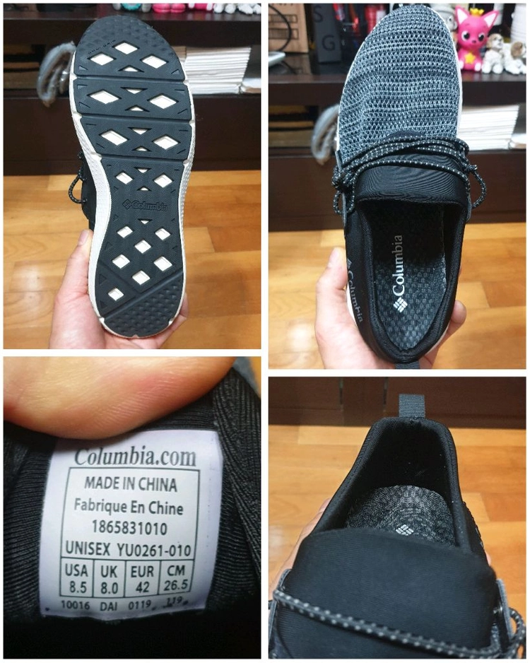 컬럼비아 남성 운동화 미사용 265mm 판매해요 이미지
