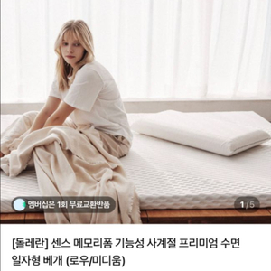 돌레란 베개 센스 미디움 이미지
