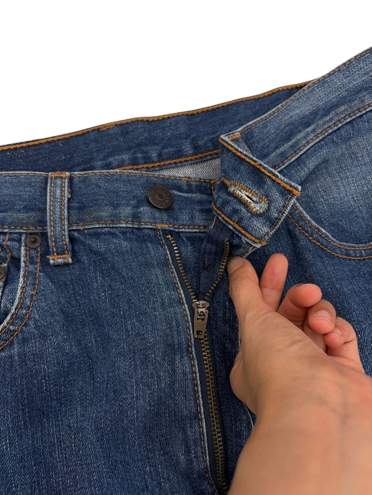 00s 폴로 빈티지 일자핏 청바지 데님팬츠 (33) 이미지
